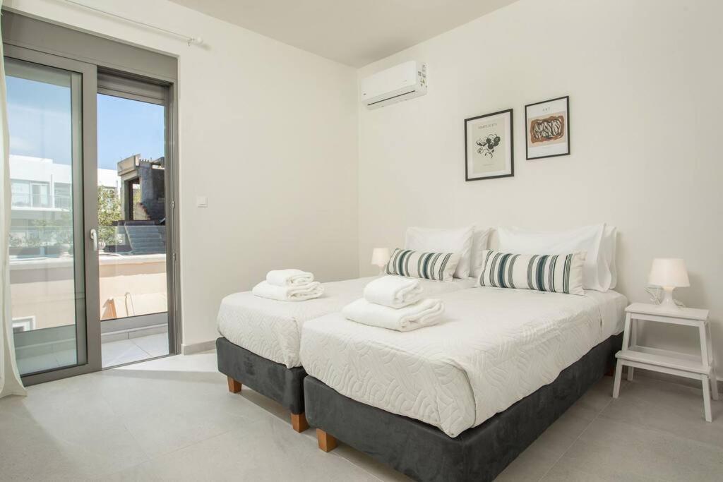 דירה Cozy In The Heart Of Rhodes Center
